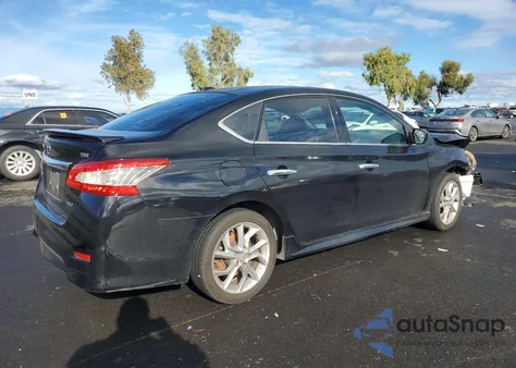 2014 Nissan Sentra S z USA, uszkodzony, nr VIN 3N1AB7APXEY252843